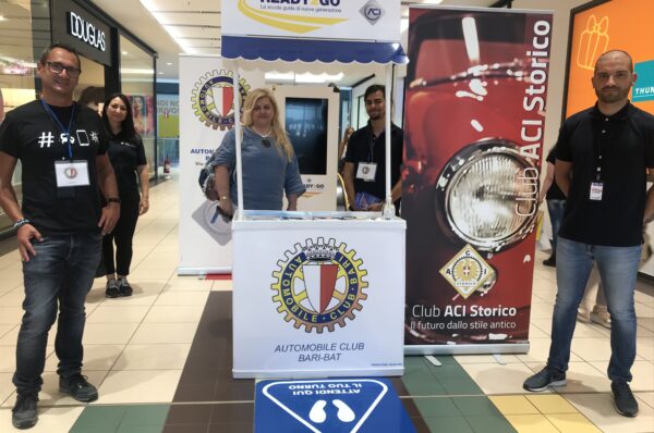 Parola chiave “sicurezza”: primo evento pubblico dopo il lockdown per Aci Bari-Bat all’Expo Auto Moto