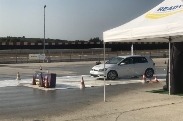 Slalom e prove di frenata: giornata sulla guida sicura firmata Aci Bari-Bat e Ready2Go all’Autodromo del Levante