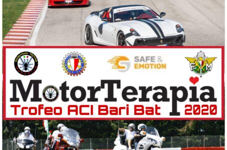Motorterapia, trofeo Ac Bari Bat: in pista i navigatori speciali. Ecco i moduli per partecipare all’evento gratuito