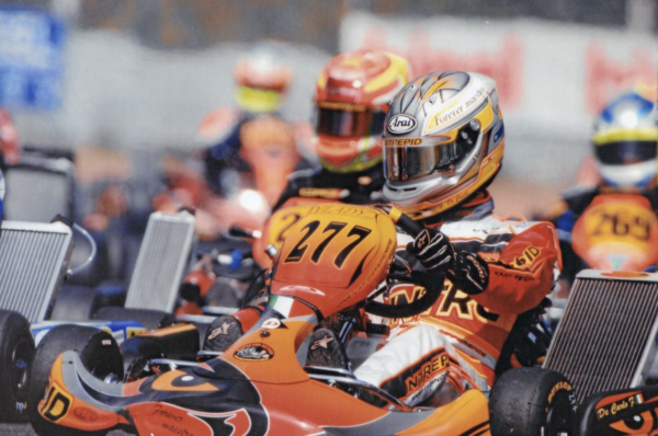 Il rombo pugliese dei kart nella passione di Peppino De Carlo