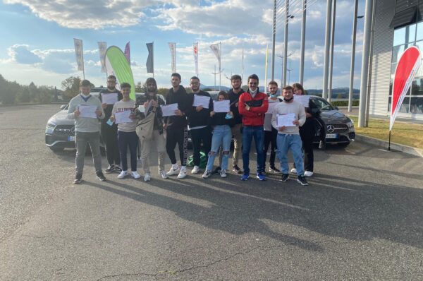 Guida sicura, giornata in pista a Vallelunga per gli alunni delle autoscuole Ready2Go di Turi e Noci- VIDEO