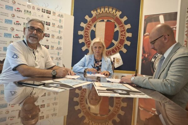 Auto storiche: firmato a Bari l’accordo triennale per promuovere la cultura motoristica in Puglia