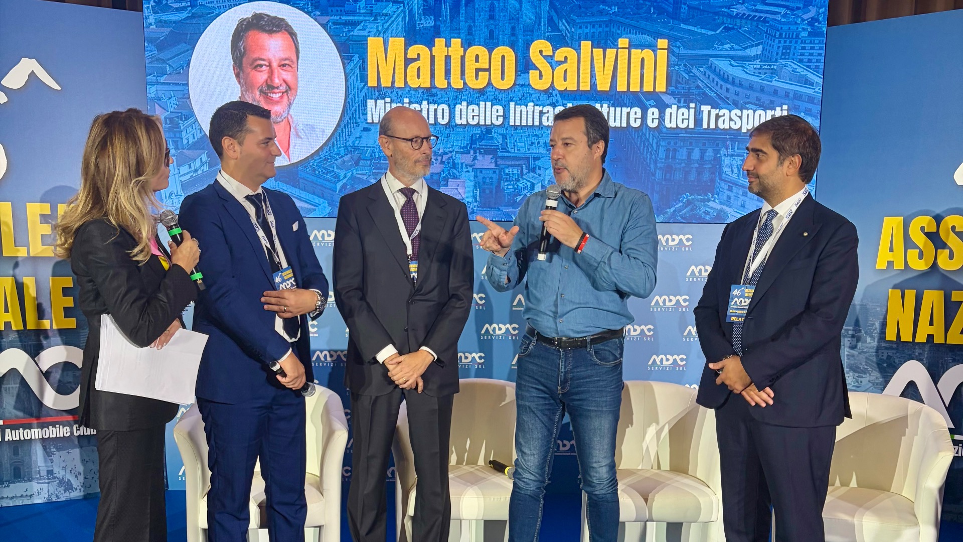 Mobilità, Salvini e La Russa: fondamentale la presenza delle delegazioni Aci sul territorio